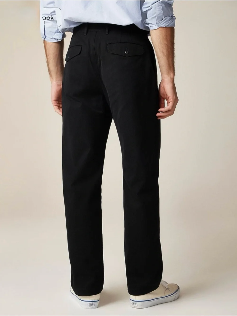 NWT J. Crew Classic Chino Pant Black